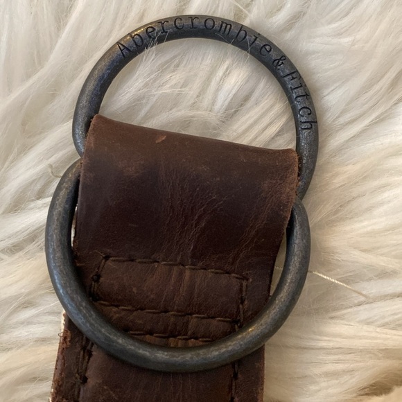 Abercrombie & Fitch cream braided belt - Picture 2 of 10